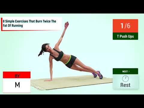 8 Simple Exercises That Burn Twice The Fat Of Running/8 მარტივი ვარჯიში, რომელიც სირბილისას ორმაგა